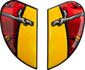 ICON Airform™ Side Plates - Brozak - Red 0133-1406
