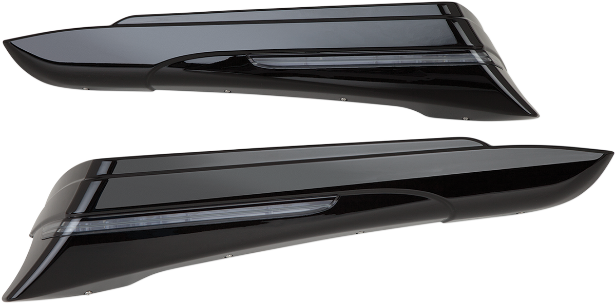 Extensiones de alforjas CIRO - FLHT '97-'13 - Negro 40101 