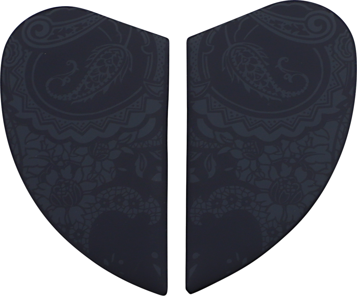 Placas laterales ICON Airform™ - Chantilly - Negro 0133-1274