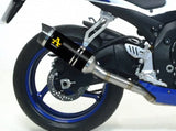 Arrow Suzuki GSXR 600 750 '08/10 Homologated Aluminium Dark Thunder Silencer With Carbon End Cap 71729akn