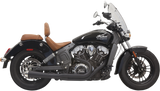 Escape BASSANI XHAUST 2:1 - Negro - Corto - Indian Scout 2015-2021 8S12JB 