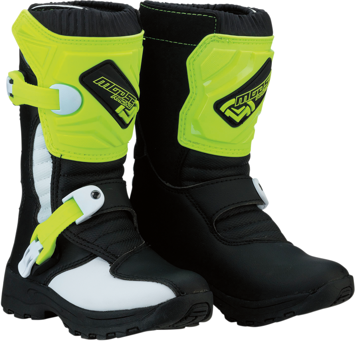 Botas MOOSE RACING M1.3 - Negro/Amarillo de alta visibilidad - Talla 10 3411-0473 