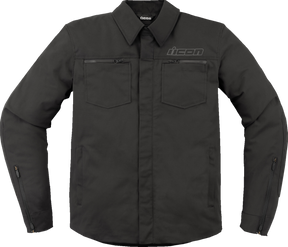 ICON Upstate Canvas CE Jacket - Black - 3XL 2820-6240