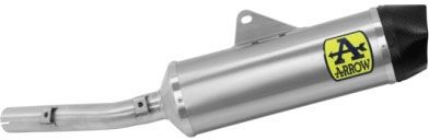 Escape deslizante Arrow Indy Race de aluminio para Yamaha Tenere 700 (2019-2024) 72626AK