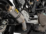 Escape Arrow Husqvarna Svartpilen 401 '20 de titanio homologado GP2 con tubo de conexión soldado 72631GP