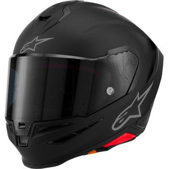 ALPINESTARS  Supertech R7 Helmet - 22.06 - Solid - Matte Black - Small 8202126-110-S