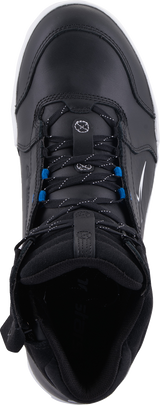 Zapatos ALPINESTARS Chrome - Impermeables - Negro/Blanco - Talla 8.5 (EE. UU.) 2543123-157-8.5