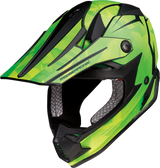 Casco MOOSE RACING FI para jóvenes - Camuflaje Agroid - MIPS® - Amarillo/Verde - Pequeño 0111-1523 