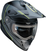 Casco de motocicleta Z1R Range - Bladestorm - Gris/Negro/Amarillo de alta visibilidad - Grande 0101-14068 