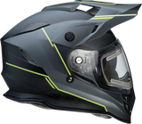 Casco de motocicleta Z1R Range - Bladestorm - Gris/Negro/Amarillo de alta visibilidad - Grande 0101-14068 