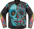 ICON Overlord3 Mesh Munchies™ Jacket - Teal - 2XL 2820-6728