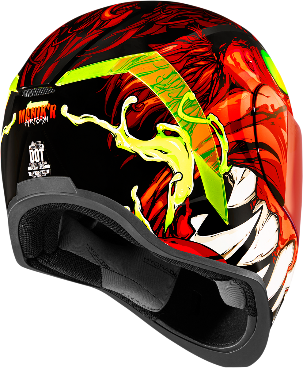 Casco ICON Airform™ - Manik'R - Rojo - Mediano 0101-13877