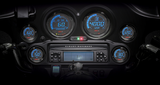 Kit de manómetro universal KOSO NORTH AMERICA de 6 piezas - Negro BA050903