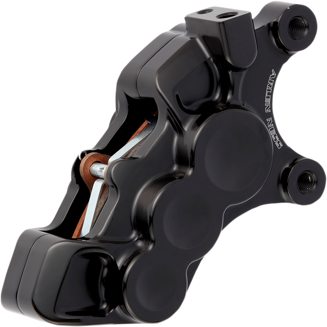 Pinza de freno ARLEN NESS de 6 pistones, delantera derecha, negra, 11,8", 02-217 