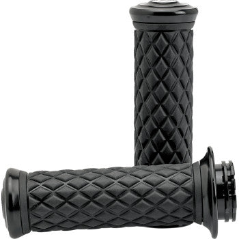 Puños BILTWELL - Alumicore - TBW - Negro 6608-201-01 