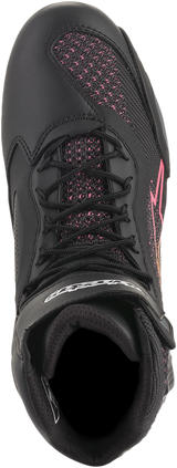 Zapatillas ALPINESTARS Stella Faster-3 Rideknit para mujer - Negro/Amarillo/Rosa - Talla 5.5 (EE. UU.) 251052014396