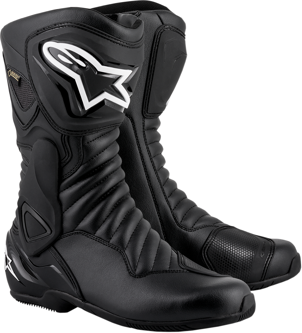 Botas ALPINESTARS SMX-6 v2 Gore-Tex - Negras - Talla 11.5 EE. UU. / 46 UE 2333017-1100-46