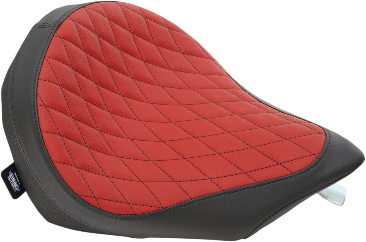 DRAG SPECIALTIES Asiento individual bajo - Doble diamante - Rojo - Vegas N/F 14-16 GUNNER 0810-1885 