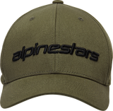Gorra lineal ALPINESTARS - Militar/Negro - Talla pequeña/mediana 1230810056910SM