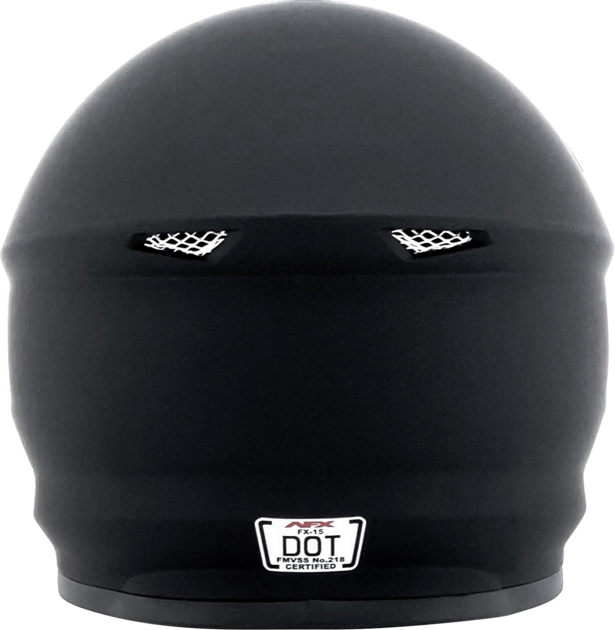 Casco de motocicleta AFX FX-15 - Negro mate - Talla pequeña 0110-8005 