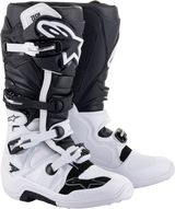 Botas ALPINESTARS Tech 7 - Blanco/Negro - Talla 11 de EE. UU. 2014-21-11