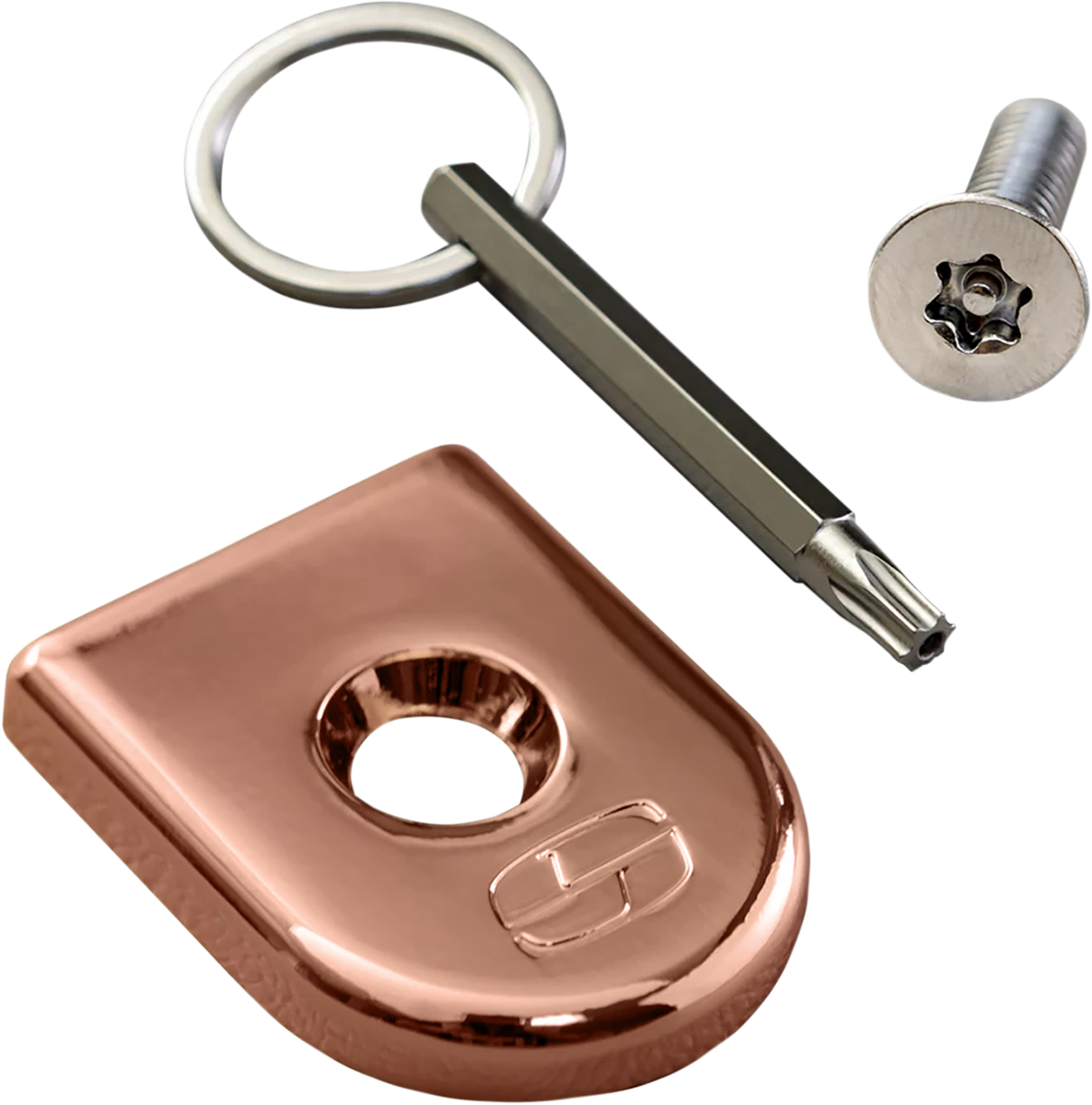 Tornillo de seguridad para asiento SADDLEMEN - Oro rosa 8910RGO 