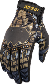 Guantes ICON Hooligan Daytripper™ - Negro - Grande 3301-4649