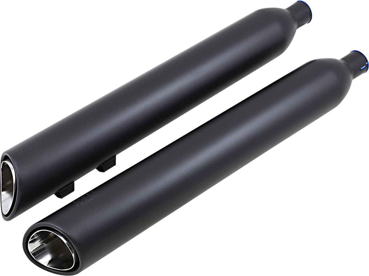 Silenciadores COBRA 909 para Tri-Glide - Negro 6303RB 