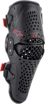 Rodilleras ALPINESTARS SX1 v2 - Negro/Rojo - 2XL 6506321-13-2X