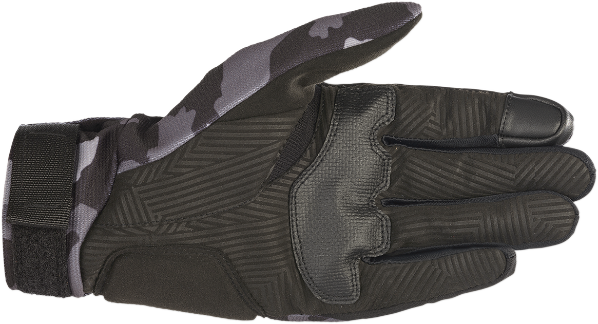 Guantes ALPINESTARS Reef - Negro/Gris camuflaje - 2XL 3569020-9001-2X