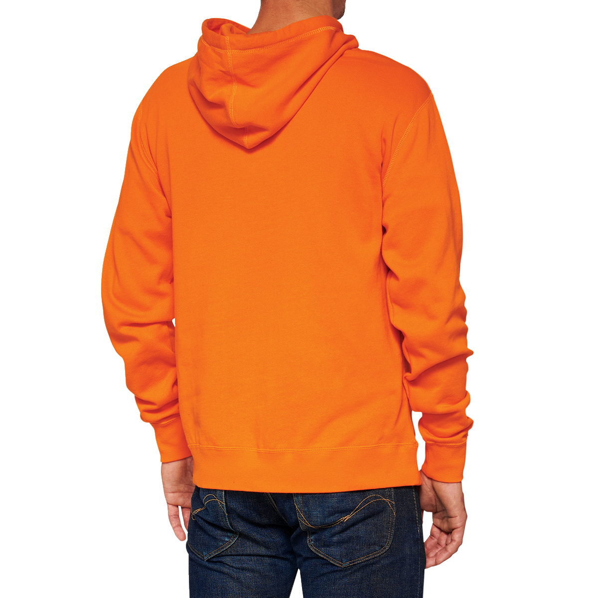 Sudadera con capucha 100% Icon - Naranja - XL 20029-00023