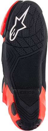 Botas ALPINESTARS Supertech V - Negro/Rojo Fluo/Blanco - Talla 6 EE. UU. / 39 UE 2220121-124-39