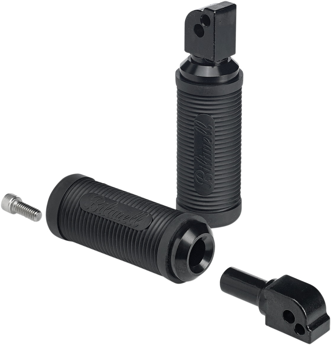 Estriberas de pasajero BILTWELL Norman - Negras - Softail 7004-204-04 