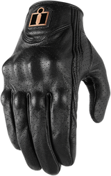 Guantes perforados ICON Pursuit Classic™ - Negro - Pequeños 3301-3830