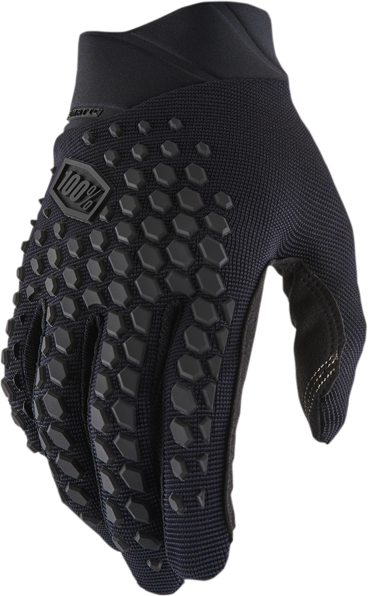 Guantes 100% Geomatic - Negro/Carbón - Grande 10026-00002