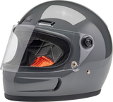 Casco BILTWELL Gringo SV - Gris tormenta brillante - Mediano 1006-109-503 