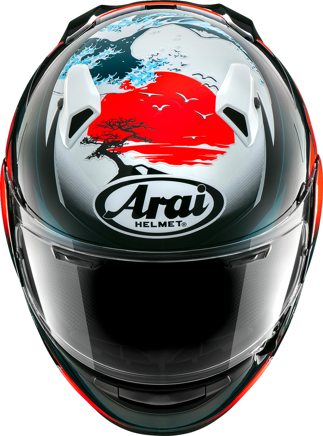 Casco de motocicleta ARAI Quantum-X - Wave - Pequeño 0101-16005