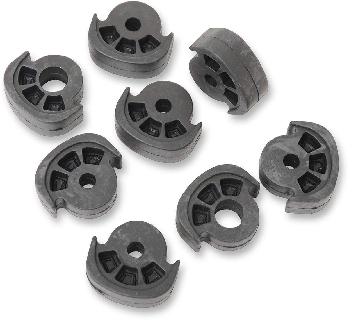 Estriberas grandes DRAG SPECIALTIES - Solo gomas 361056-HC6 