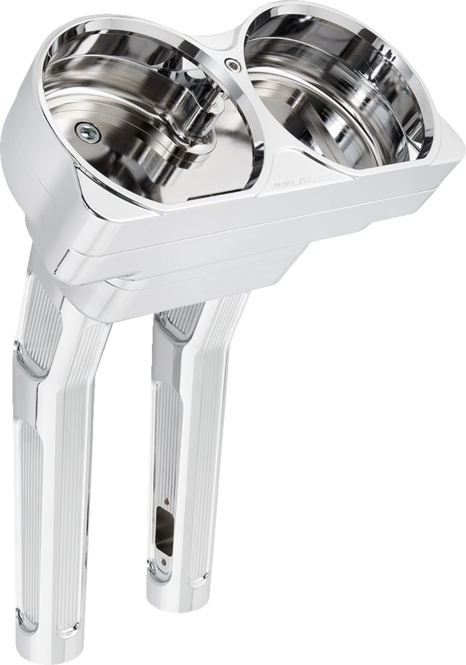 Elevador de retroceso Method de 10" cromado ARLEN NESS 520-033 