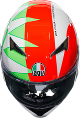 Casco de moto AGV K3 - Rossi Mugello 2018 - Mediano 2118381004005M
