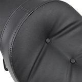 Asiento de almohada doble de perfil bajo DRAG SPECIALTIES - XL SIN PARACHOQUES DE GOMA 0804-0626 
