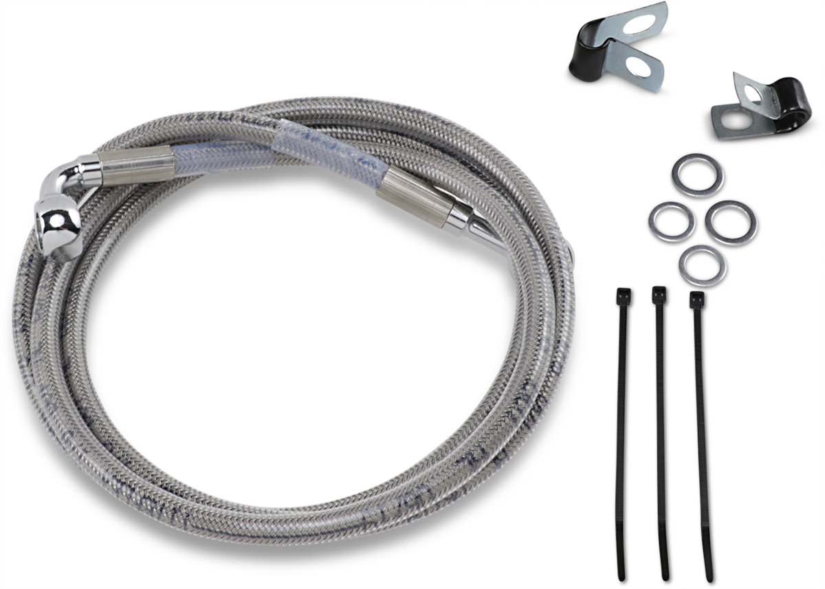 Línea de freno DRAG SPECIALTIES - Delantera - +6" - Acero inoxidable 640115-6 