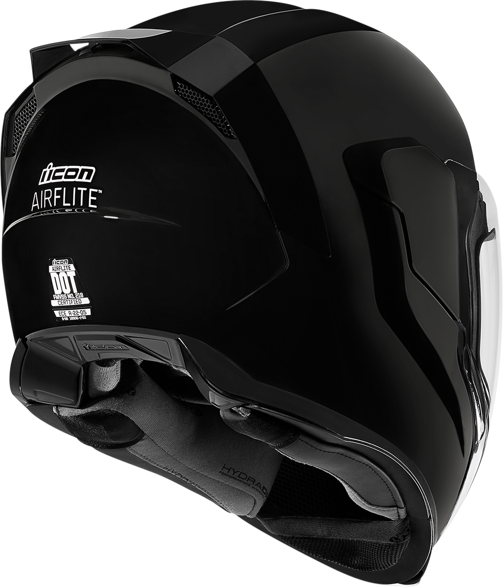 Casco ICON Airflite™ - Brillo - Negro - Mediano 0101-10856