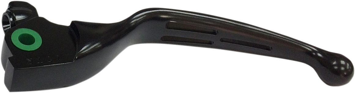 Palanca de embrague DRAG SPECIALTIES - Hoja ancha - Ranurada - Negra H07-0604MB-C 