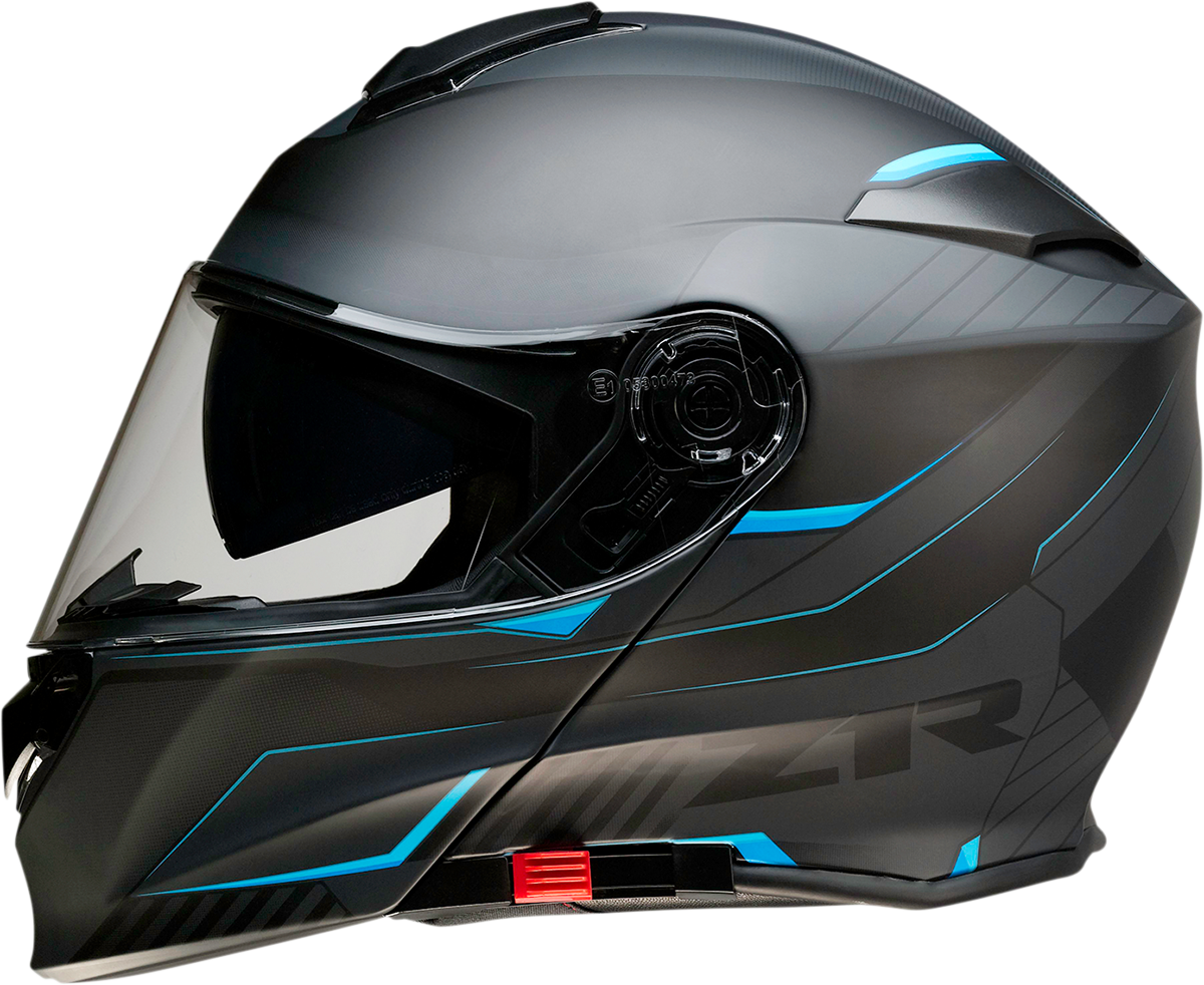 Casco de moto Z1R Solaris - Scythe - Negro/Azul - Talla M 0100-2018 