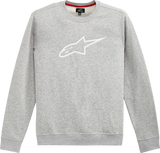 Polar ALPINESTARS Ageless Crew - Gris jaspeado/Blanco - Grande 1212513221126L