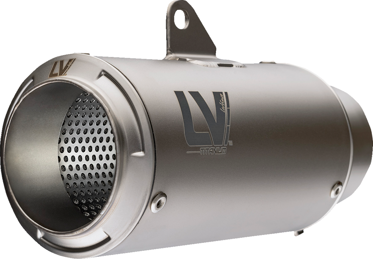 LEOVINCE LV Corsa Muffler - Titanium Ninja 400/500 2018-2024