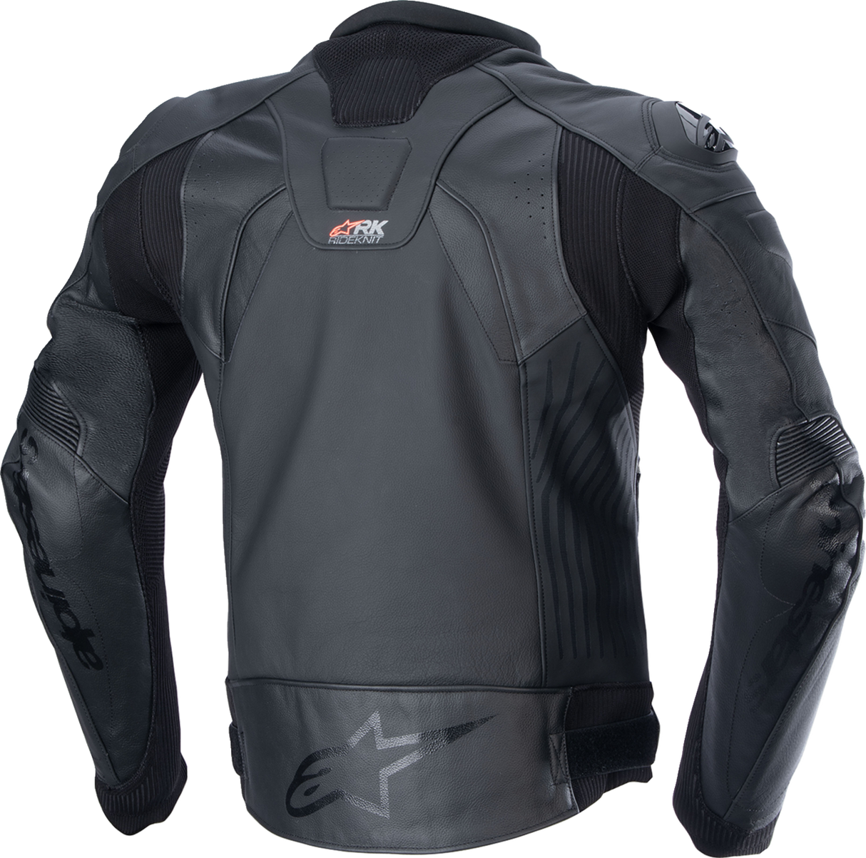 Chaqueta de cuero ALPINESTARS GP Plus R v4 Rideknit® - Negro/Negro - 60 3100324-1100-60