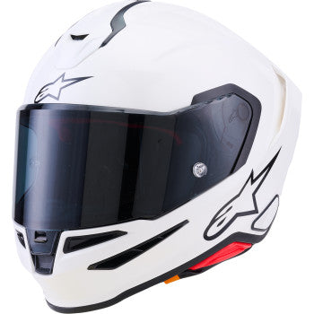 ALPINESTARS Supertech R7 Helmet - 22.06 - Solid - Gloss White - Large  8202126-2180-L