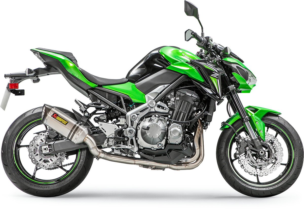 Kawasaki Z900 2017-2024 Exhaust Headers, Akrapovic Stainless Steel E-K9R2